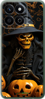 Силиконовый чехол Halloween 2 для Huawei Honor X7c - 5654u-3874 изображение 