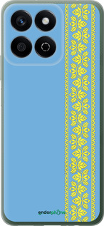 Силиконовый чехол Вышиванка 33 для Huawei Honor Play 60 Plus - 602u-4109 изображение 