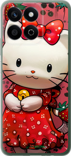 Силиконовый чехол hello kitty1 для Huawei Honor Play 60 Plus - 6036u-4109 изображение 