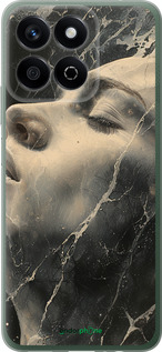 Силиконовый чехол Мраморная женщина для Huawei Honor X7c - 6040u-3874 изображение 