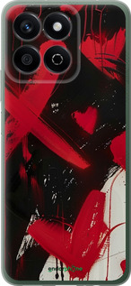Силиконовый чехол XO Love для Huawei Honor X7c - 6044u-3874 изображение 