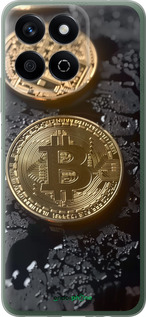 Силиконовый чехол Вулканический Bitcoin для Huawei Honor Play 60 Plus - 6092u-4109 изображение 