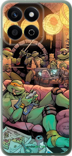 Силіконовий чехол Черепашки ніндзя для Huawei Honor X7c - 6346u-3874 изображение 