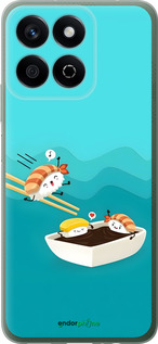 Силиконовый чехол Суши для Huawei Honor X7c - 6354u-3874 изображение 