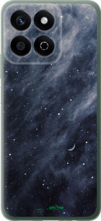 Силиконовый чехол Голубые облака, Голубая луна для Huawei Honor X7c - 6398u-3874 изображение 