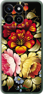 Силиконовый чехол Хохлома 6 для Huawei Honor Play 60 Plus - 829u-4109 изображение 