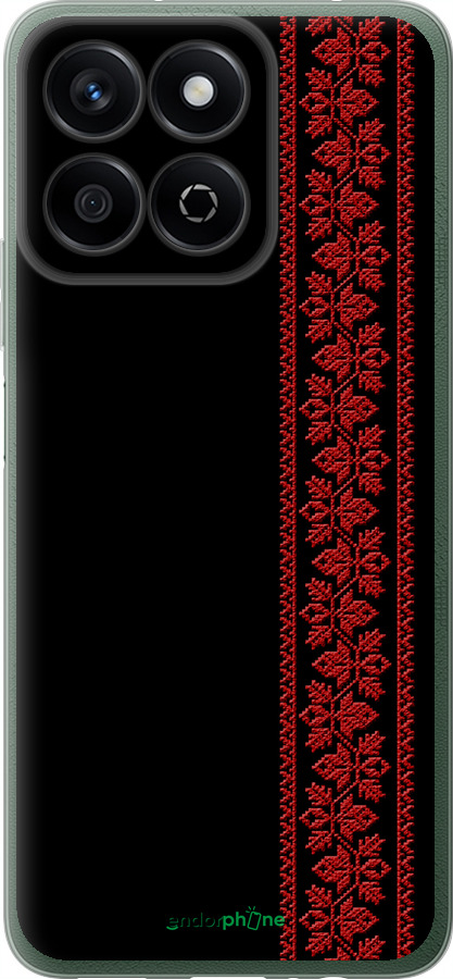 Силиконовый чехол Вышиванка 53 для Huawei Honor Play 60 Plus - 2041u-4109 изображение 