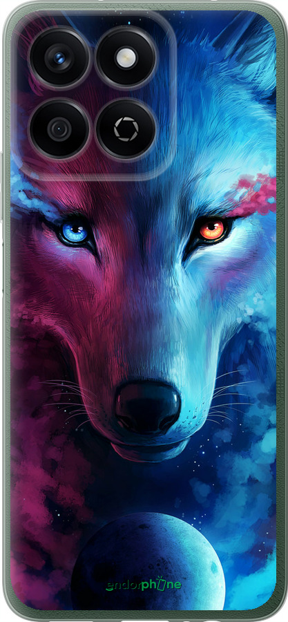 Силіконовий чехол Арт-вовк для Huawei Honor Play 60 Plus - 3999u-4109 изображение 