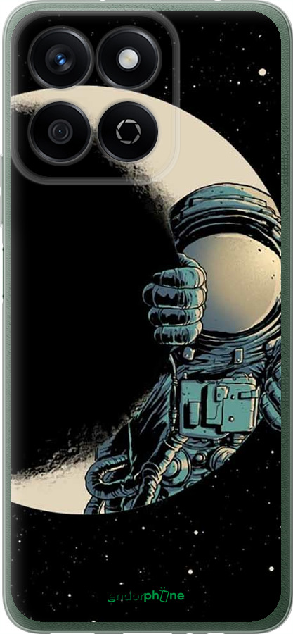 Силіконовий чехол Астронавт для Huawei Honor X7c - 4134u-3874 изображение 