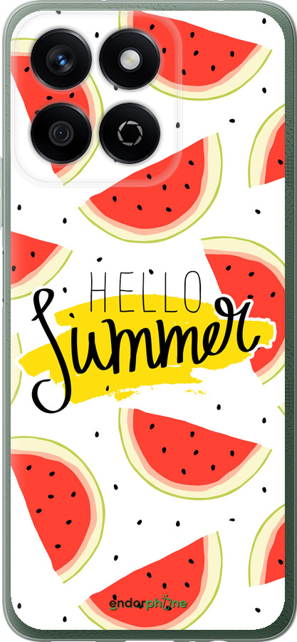 Силиконовый чехол Hello Summer для Huawei Honor X7c - 4356u-3874 изображение 