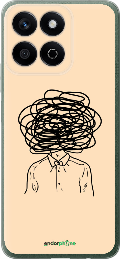 Силіконовий чехол Думки для Huawei Honor X7c - 4568u-3874 изображение 