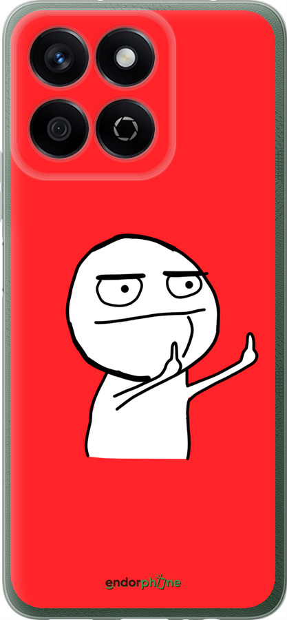 Силіконовий чехол Мем для Huawei Honor X7c - 4578u-3874 изображение 