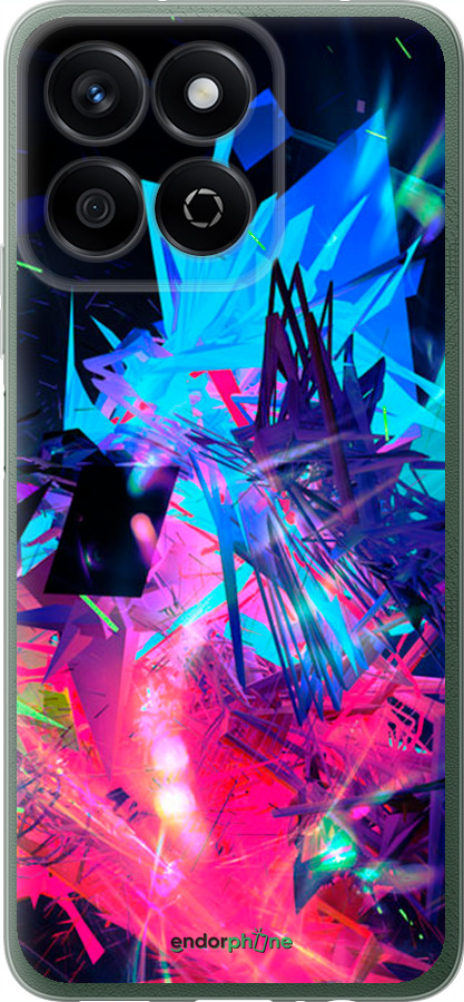 Силиконовый чехол Абстрактный чехол для Huawei Honor Play 60 Plus - 4681u-4109 изображение 