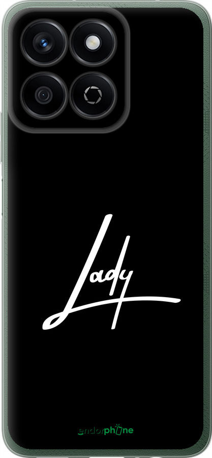Силіконовий чехол Lady 2 для Huawei Honor X7c - 4867u-3874 изображение 