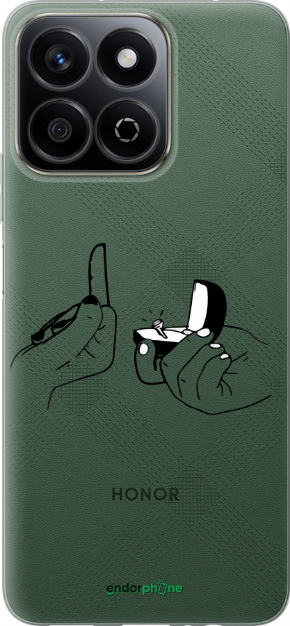 Силиконовый чехол Предложение для Huawei Honor Play 60 Plus - 4898u-4109 изображение 