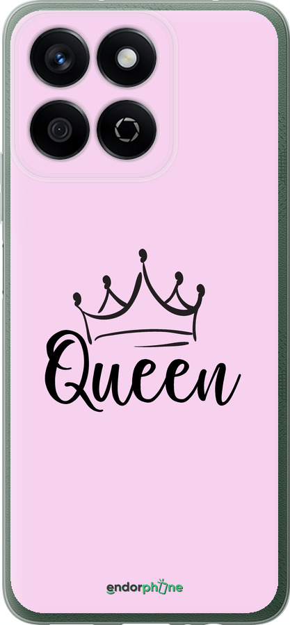 Силіконовий чехол Queen & King для неї для Huawei Honor X7c - 5520u-3874 изображение 