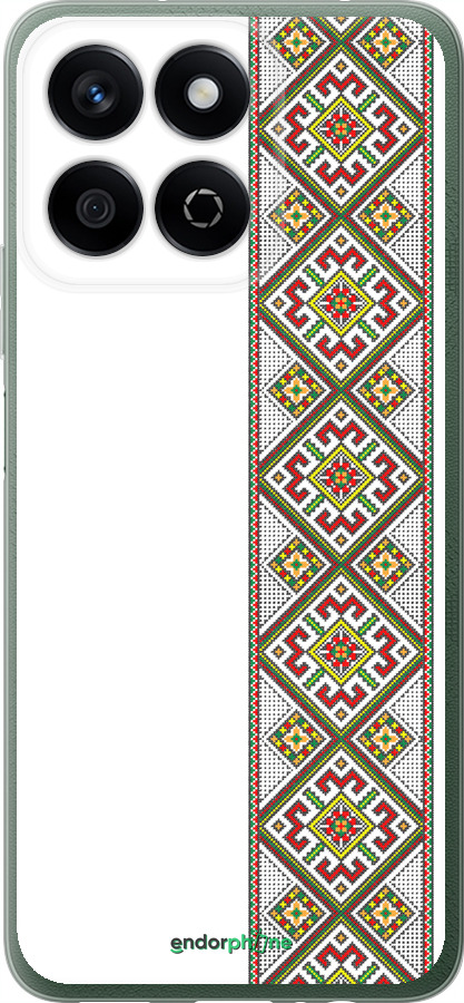 Силіконовий чехол Вишиванка 8 для Huawei Honor X7c - 574u-3874 изображение 
