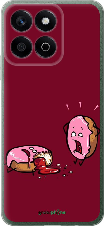 Силиконовый чехол Печенье для Huawei Honor X7c - 911u-3874 изображение 