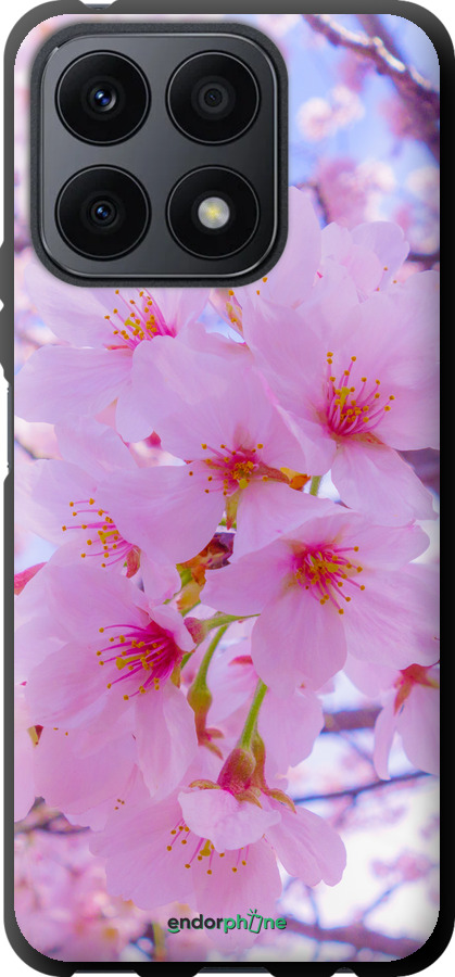 TPU чехол Сакура для Huawei Honor X8a - 6029b-2963 изображение 