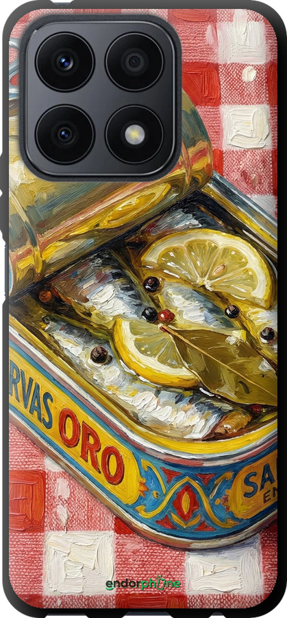 TPU чехол Vintage Sardine Tin Phone для Huawei Honor X8a - 6772b-2963 изображение 