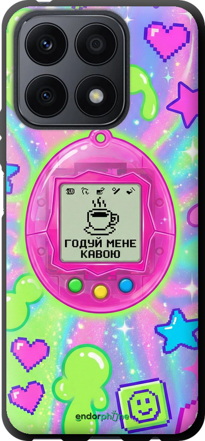 TPU чехол Y2K Aesthetic Retro Pet: Годуй мене кавою для Huawei Honor X8a - 6784b-2963 изображение 