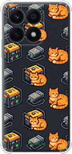 Силикон с усиленными углами чехол Autonomous Zone для Huawei Honor X8a - 6771sp-2963 изображение 