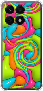 Силикон с усиленными углами чехол Y2K Jelly Dream для Huawei Honor X8a - 6780sp-2963 изображение 