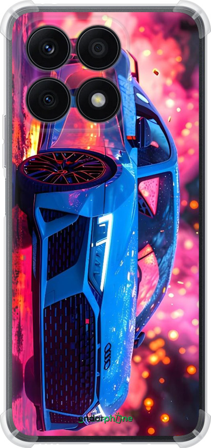 Силіконовий протиударний с посиленими кутами чехол Ауди для Huawei Honor X8a - 6286sp-2963 изображение 
