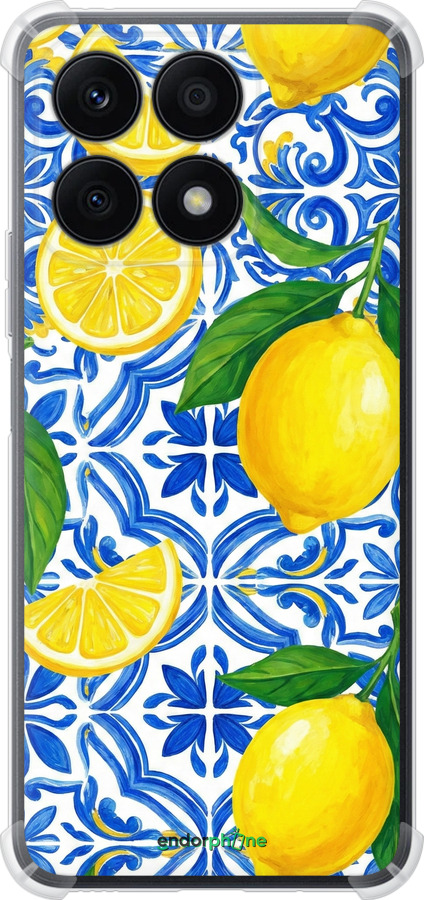 Силіконовий протиударний с посиленими кутами чехол Grocery Girl Italian Summer для Huawei Honor X8a - 6766sp-2963 изображение 