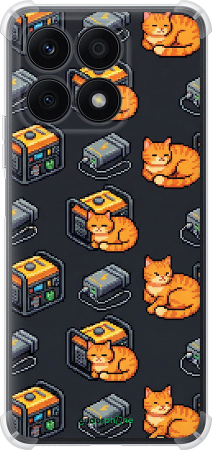 Силикон с усиленными углами чехол Autonomous Zone для Huawei Honor X8a - 6771sp-2963 изображение 