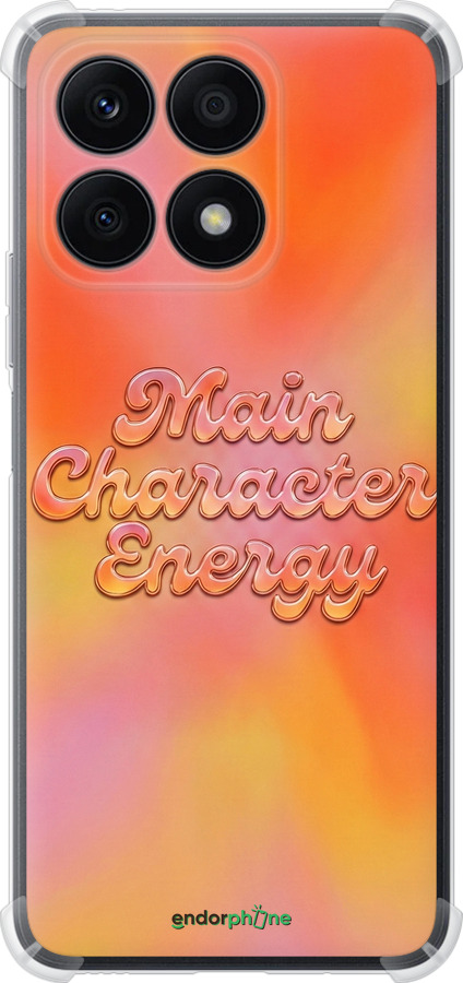 Силикон с усиленными углами чехол Aura Gradient Main Character Energy Aesthetic Y2K для Huawei Honor X8a - 6783sp-2963 изображение 