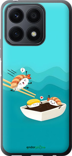 Силиконовый чехол Суши для Huawei Honor X8a - 6354u-2963 изображение 