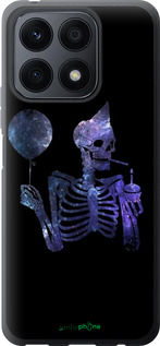 Силиконовый чехол Скелетное искусство для Huawei Honor X8a - 6536u-2963 изображение 