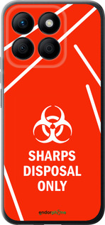 Силіконовий чехол biohazard 27 для Huawei Honor X8b - 4843u-3614 изображение 