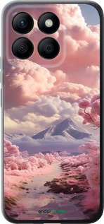Силиконовый чехол Розовые облака для Huawei Honor X8b - 5660u-3614 изображение 