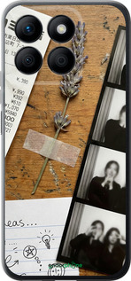 Силиконовый чехол Aesthetic Scrapbook Collage для Huawei Honor X8b - 6773u-3614 изображение 