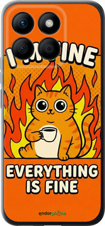 Силиконовый чехол 'Funny Cat' для Huawei Honor X8b изображение 3