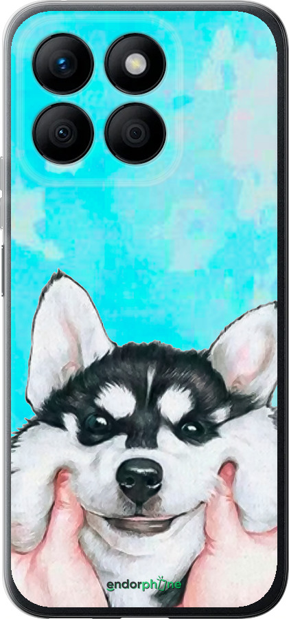 Силиконовый чехол Улыбнись для Huawei Honor X8b - 4276u-3614 изображение 