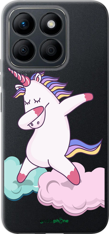 Силіконовий чехол Єдиноріг для Huawei Honor X8b - 4702u-3614 изображение 