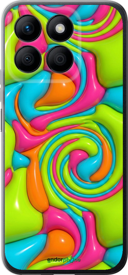 Силіконовий чехол Y2K Jelly Dream для Huawei Honor X8b - 6780u-3614 изображение 