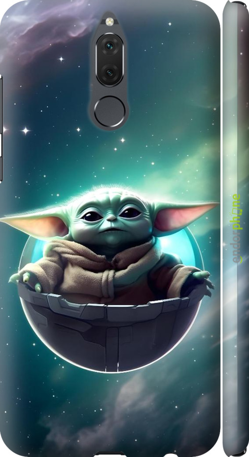 3D пластиковый матовый чехол Малышь йода для Huawei Mate 10 Lite - 6294m-1240 изображение 