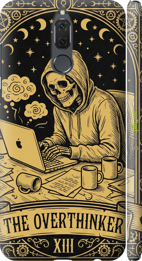 3D пластиковий матовий чехол The Overthinker для Huawei Mate 10 Lite - 6774m-1240 изображение 