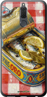 2D пластиковый чехол Vintage Sardine Tin Phone для Huawei Mate 10 Lite - 6772t-1240 изображение 