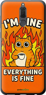 2D пластиковый чехол 'Funny Cat' для Huawei Mate 10 Lite изображение 10