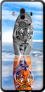 TPU чехол Тигр для Huawei Mate 10 Pro - 6016b-1138 изображение 