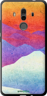 TPU чехол Горный закат для Huawei Mate 10 Pro - 6479b-1138 изображение 