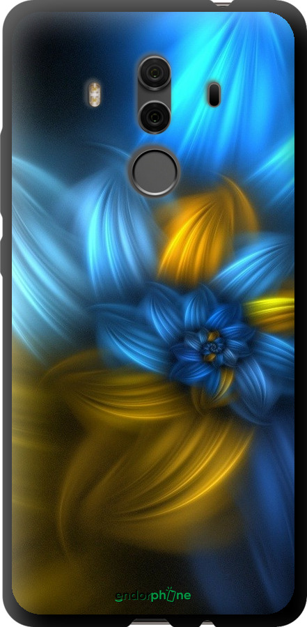 

TPU чорний чохол "Візерунок 46" для Huawei Mate 10 Pro, Синій