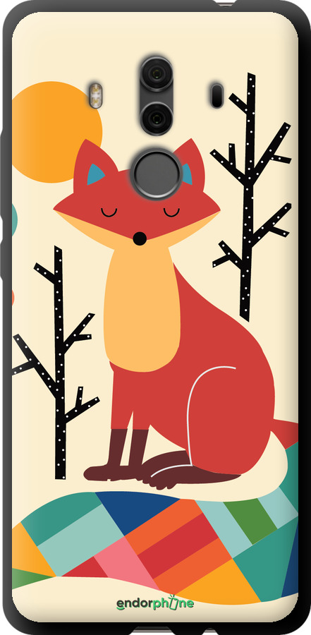 TPU чехол Rainbow fox для Huawei Mate 10 Pro - 4010b-1138 изображение 