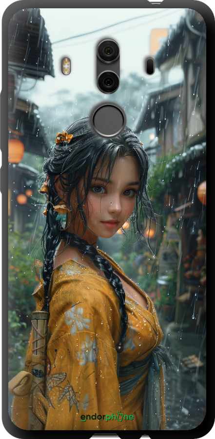 TPU чехол Anime-girl для Huawei Mate 10 Pro - 6133b-1138 изображение 