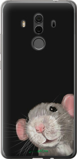 2D пластиковый чехол The Peeking Rat для Huawei Mate 10 Pro - 6442t-1138 изображение 
